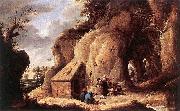 David Teniers the Younger The Temptation of St Anthony oil on canvas
